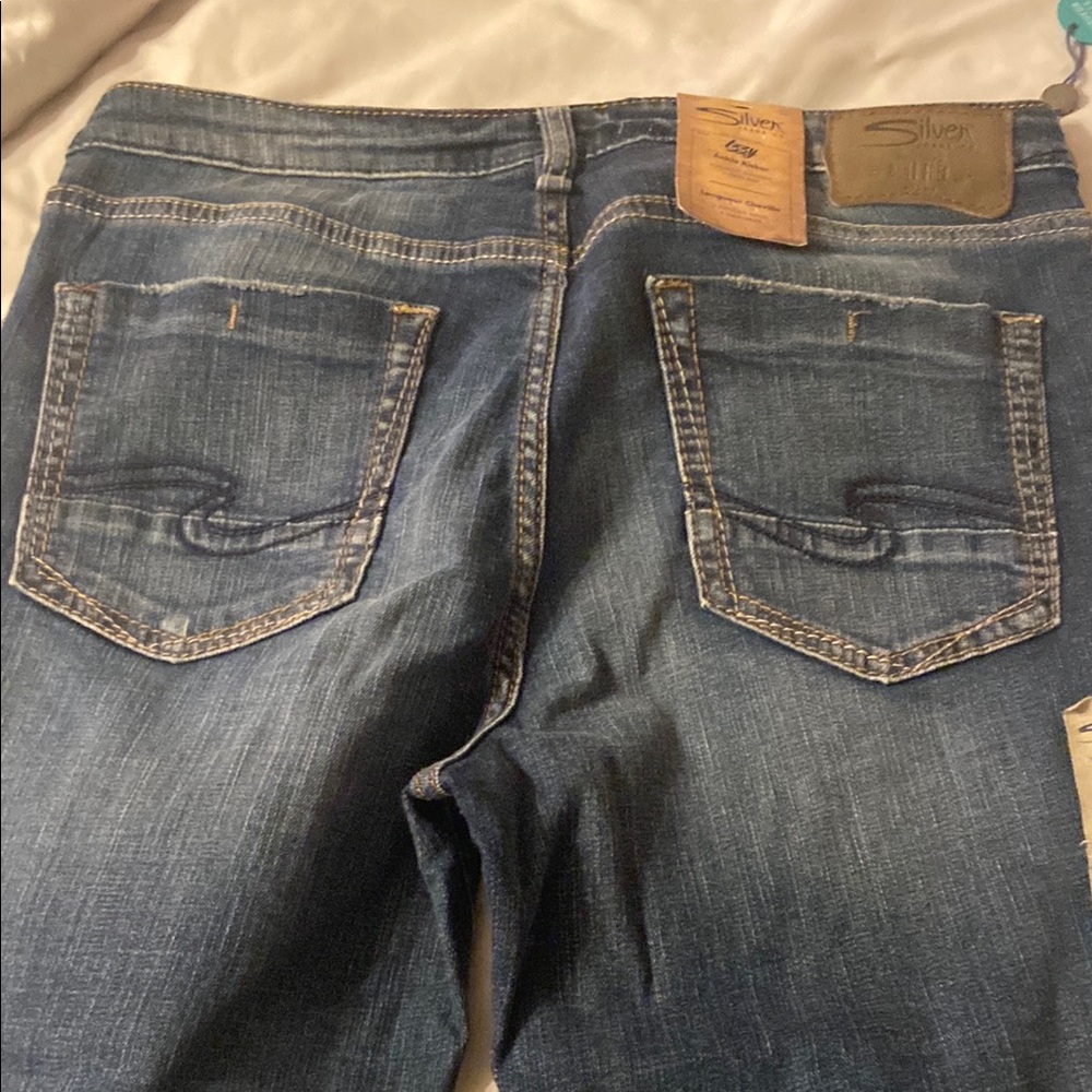 Silver Jeans Blue Ankle kickers   Denim